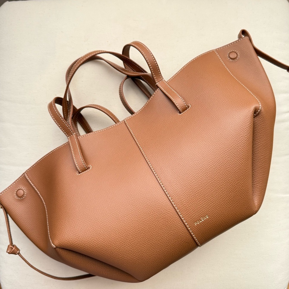 EUC Polene Mini Cyme in Textured Camel